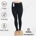 Red Poppy High Rise Yoga Fabric Tight for Girls and Women. 
