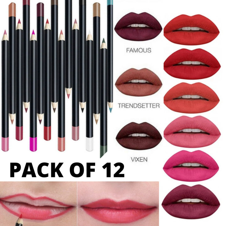 Pack%20Of%2012%20-%20Lip%20Liner%20Pencils%20-%20Image%202