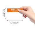 Hello My Name is Tag Stickers Labels for Stationery Books Notebooks Pencils 45PC Y98A. 
