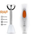 RAF Hand Blender Mixer 800W Chopper Mixer Bowl Egg Whisk & Beaker -Coffee Beater -Egg Beater Machine For cake - Meat Chopper | Stainless Steel Hand Blender with 4 Blades | 2 Speed Levels | Ice Crushing,Smoothies,Powerful & Durable Home & Kitchen Appliance. 
