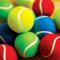 6 PCS Professional High Elasticity Training Tennis Balls Cricket Rubber Tenis Ball Competition Practice Tennisballen Exercise. 