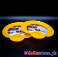Snacks plate for kids | Round Snack Plate | Round Snack Plate Pack Of 2 Snack Serving Tray, Chips, Cookies, Biscuits Tray, Spaghetti, Noodles Kids Training Plate Fries Plate Noodles Plate Rice Plate Hotel Serving Snakes Plate for Food Stalls.. 