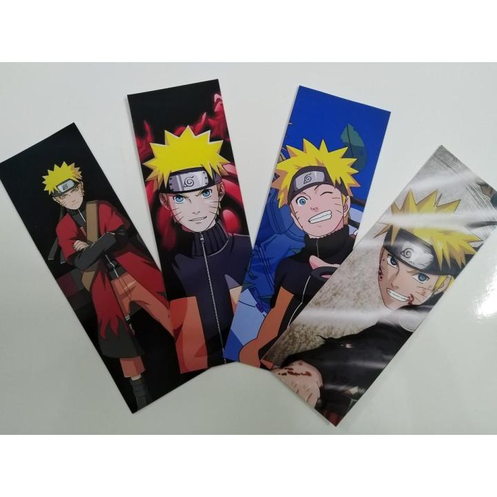 Naruto Bookmarks Pack of 4