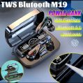 M19 TWS (True Wireless Stereo) Bluetooth Earphones Headset (Connect With All Bluetooth Devices).. 