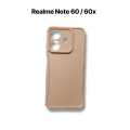 Realme Note 60 / 60X Cover Soft Matt Silicon Puffer Down Jacket Box Design Camera Protection Phone Case For Realme Note 60 / 60X. 