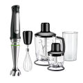 Braun House Hold 1000W  Powerful motor MultiQuick 7 Black, MQ7045 Hand Blender, Mixer, ActiveBlade System, EasyClick Plus System, Splash Control. 