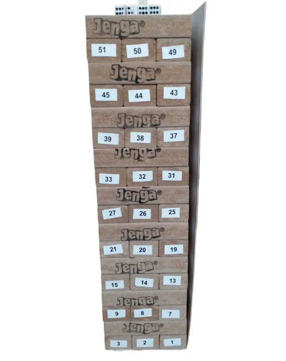 54pcs%20Jenga%20Game%20-%20Wooden%20Blocks/%20Stacking%20Tumbling%20Tower%20Game%20for%20Kids%20(Age:%206%20and%20Up)%20-%20Image%202