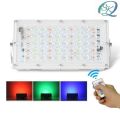 50W RGB LED Flood Light Spotlight 220V IP66 Outdoor Lighting Waterproof Floodlight & Remote Control. 