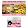 250g Hair Control Pomade Styling Braiding Cream for Lock and Twist Cornrow Tames Frizz Edges Wax Braid Gel Hair Styling Products. 