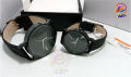 Styles Strap Analog Leather Watch For Couple / Stylish Unique Couple Styles Watches For Couple. 