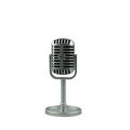 Juenndy Classic Retro Dynamic Vocal Microphone Vintage Style Mic Universal Stand Compatible Live Performance Karaoke Studio Recording. 