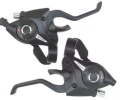 Bike Derailleurs 3x7 21 Speed Switch MTB Bicycle Shifter Levers Brake with Shift Cable Cycling Disc Handle for Bike Trekking. 