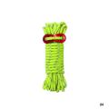 FG Outdoor 4mm Reflective Camping Tarp Tent Rope Runners Velarium Guy Line Cord Wind Rope 10M for Camping Tent Awning Canopy #425102. 