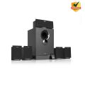 Edifier R501BT 5.1 Surrounding Home Theater  Class D amplifier with Digital Signal Processing (DSP) technology Home Theater  best for Movies, Music, audio, others | Edifier 5.1 Speaker | home theater speaker | 5.1 speaker | speaker | Edifier speaker |. 