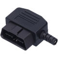 Terminals For Car Battery Auto Tester OBD2 16 Pin Male Connector. 