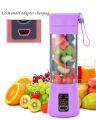 Blender 500ml Portable Personal Blender Cod-less 6 Blades Mini Fruit Bottle Juicer USB Rechargeable Cup Blender For Shakes And Smoothies. 