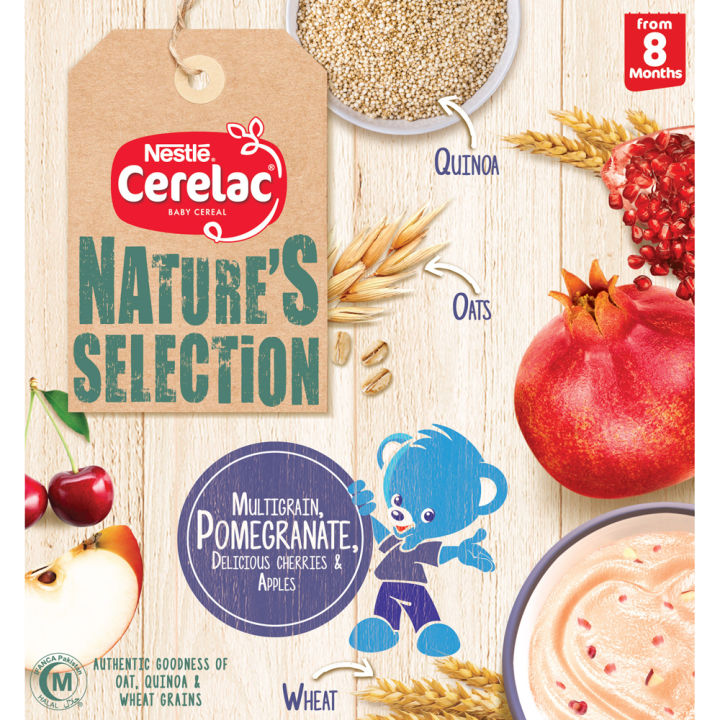 Baby%20Food%20-%20NESTLE%20CERELAC%20Nature's%20Selection%20(Multigrain,Pomegranate,%20&%20Cherries)%20350g%20-%20Image%202