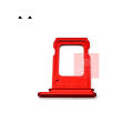 Apple iPhone 12 Premium SIM Tray Sim Cover Sim Jacket For Apple iPhone 12  -  Red. 