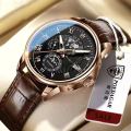 New Men's Watches Original Top Luxury Brand Watches Men Fashion Creative Quartz Waterproof Clock Military Leather Casual Men Watch gift ideas for boyfriend. 