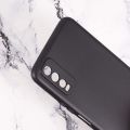 VIVO Y20 Black Soft Silicon TPU Back Cover Case. 