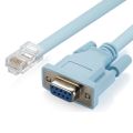 RJ45 Network Cable Serial Cable Rj45 to DB9 and RS232 to USB (2 in 1) CAT5 Ethernet Adapter LAN Console Cable. 