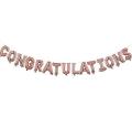 Congratulations Balloons Banner 16 inch letter Foil Balloons Set for Graduation Party Decorations,-(K.S.). 