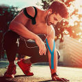 【Atoztide Store】One Piece Kinesiology Tape Muscle Bandage Sports Cotton Elastic Strain Injury Tape Knee Muscle Relief. 