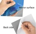 9pcs DIY Square Mirror Tile Wall Sticker Self Adhesive Room Decor for Modern Art. 