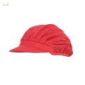 Chef Hat Mesh Food Service Baker Cap Waiter Cap for Commercial Multipurpose Red Half Mesh. 