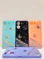 Redmi 13c Girls Back Cover - Luxerey Back Cover - Fancy Flower Butterfly Covers -Redmi 13c Back Cover. 