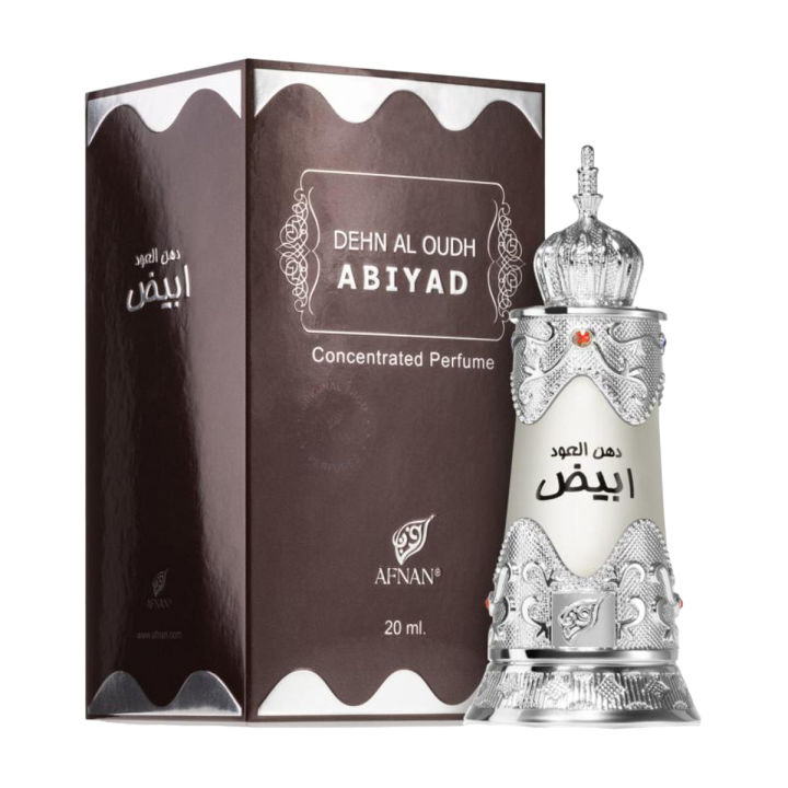 Afnan Dehn Al Oudh Abiyad Attar For Unisex - 20ml