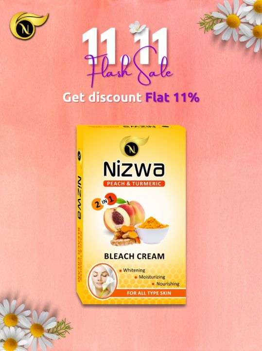 NIZWA BLEACH CREAM SACHET PACK OF SIX
