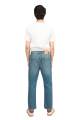Rivvet Theo Loose Fit Light Blue Jeans for Men. 