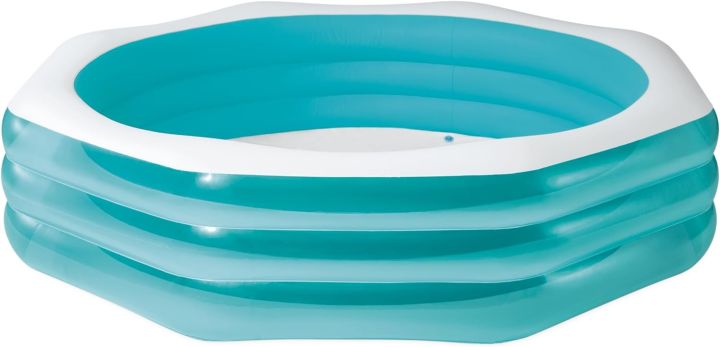Intex inflatable 100" x 100" x 22" Octagonal Family Pool