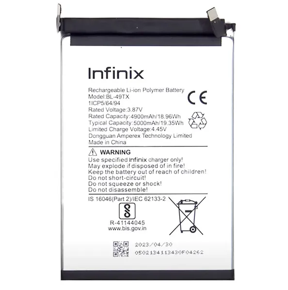 Infinix%20Note%2030%205G%20X6711%20/%20Note%2030i%20X6716%20Battery%20Replacement%20BL-49TX%20Battery%20with%205000mAh%20Capacity%20_%20Silver%20-%20Image%203