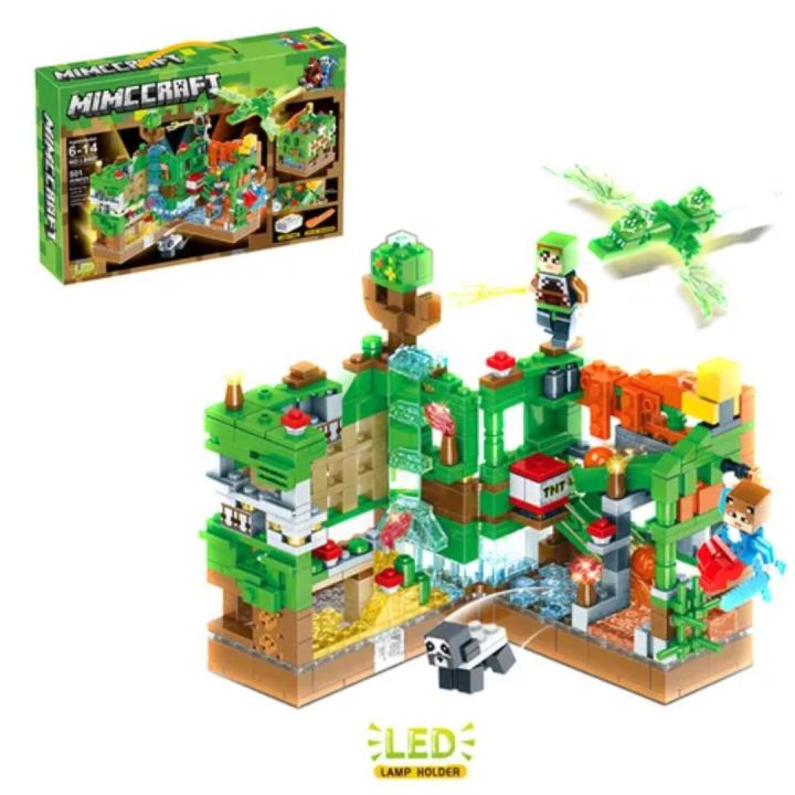 Constructor Minecraft Lego Adventure Building 6+ years 501pcs