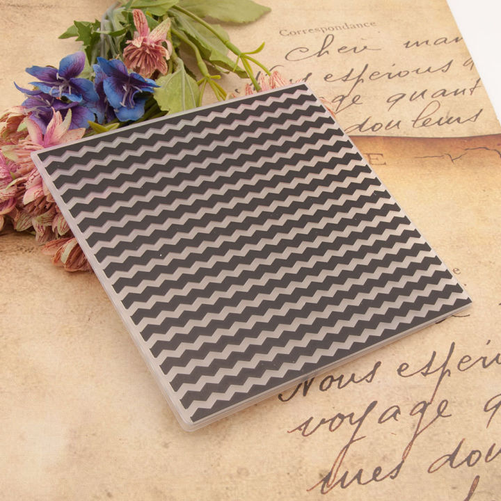 Bello Craft Plastic Embossing Folder DIY Craft Template Scrapbook Paper ...