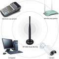Wifi Signal Booster Antenna with RP-SMA Male Connector ,Magnetic Base 10ft Extension Cable for Wireless WIFI Range Extender. 