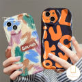 MissConnie Art Water Ripple Case With Diamond Stickers For Realme C35 C53 C55 C21Y C21 C25 C30 5s 6i 5i 7i 5 9i C15 C25s C25Y C17 C20A C3 C12 C33 C31 C11 C2 C1 C20. 