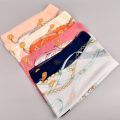 Ready Stock Tudung Print Shawl Muslim Hijab Long Fashion Chiffon Scarf. 