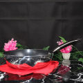 SK 26 cm Steno Deep Fry Pan/Wok - Outer Mirror Polish Inner Non Stick Marble Coat - Black. 