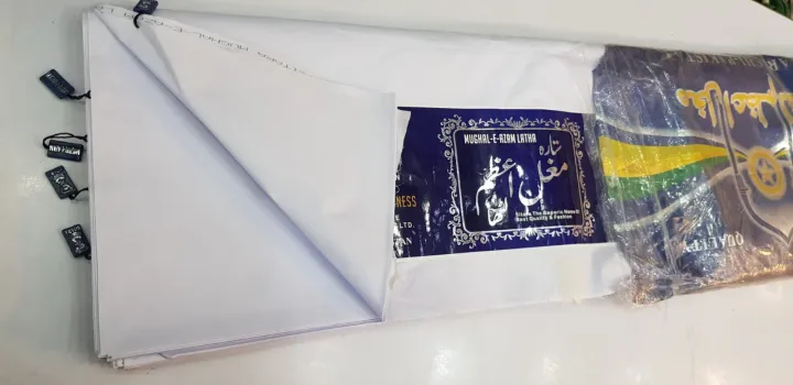 Mughal%20e%20Azam%20Latha%20by%20Sitara%20%7C%20100%25%20Pure%20Latha%20Cotton%20%7C%20Unstitched%20Latha%20Suit%20For%20Men%207%20meter%20%7C%20White%20Latha%20Suit%20by%20AR%20RAHEEM%20FABRICS%20-%20Image%207