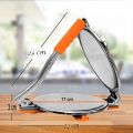 Durable Stainless Steel Puri, Roti, Papad Maker Press for Kitchen, 7 inch " Diameter Roti Maker. 