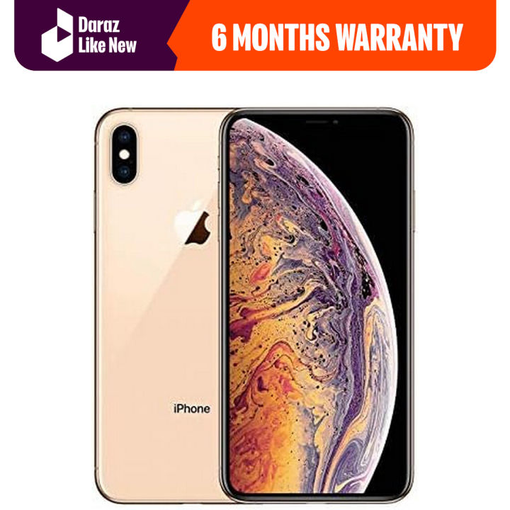 Apple iPhone XS MAX 512GB - PTA APPROVED  Factory Unlocked (FREE CHARGER & COVER) - Daraz Like New Phones