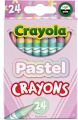 Crayola Crayons, Pastel, Pack Of 12 Crayons. 