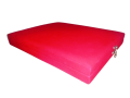 Red Valvet 11x12x2 inch Exprt quality jewellery box inside black border. 