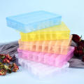 Plastic Storage Box Embroidery Floss Bobbins Storage Organizer Case Cross Stitch Sewing Tool. 