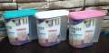 3Pcs{1 kg} Storage Jar, Storage Box,kitchen jar,Portion storage jar, Plastic Jar,Separate Jar - Transparent Storage Jar, Hi Quality. 