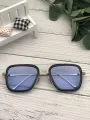 Iron Man Glasses Tony Stark Sunglasses Peter Parker Edith Glasses With Leatherite Cover Box. 