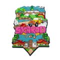 Travel Pakistan Cities Series Fridge Magnets, 3D Souvenirs, Lahore, Hunza, Karachi, Islamabad, Skardu, Bahawalpur Designs By MugArt. 